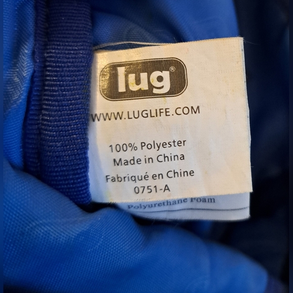 Lug Can Can Dark Tone Nylon Camo Hiking Outdoor Purse Bag w/ Bottle Holder - Picture 16 of 16